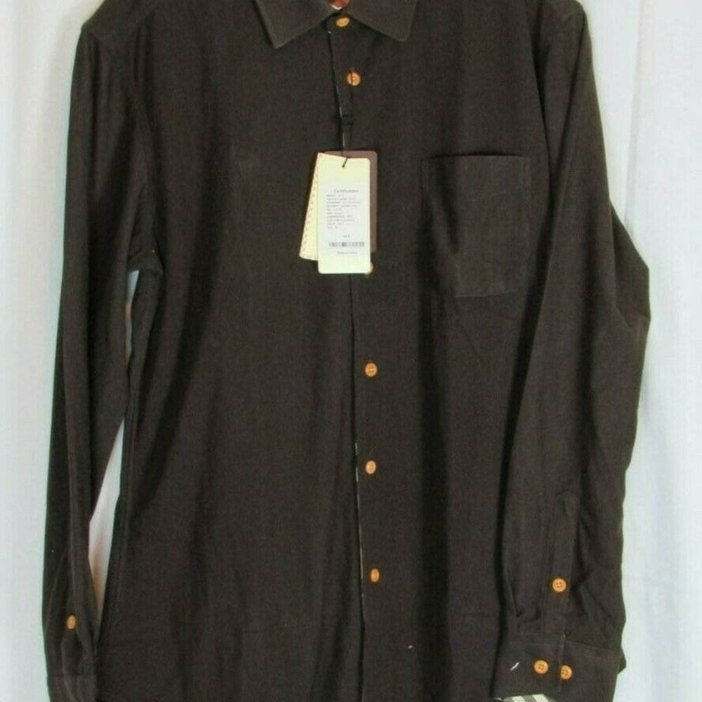 SSLR Shirt Traditional Fit Long-Sleeve Sz M